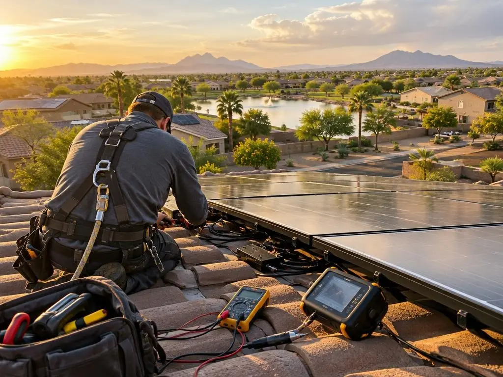 Solar Production Troubleshooting in Gilbert, AZ